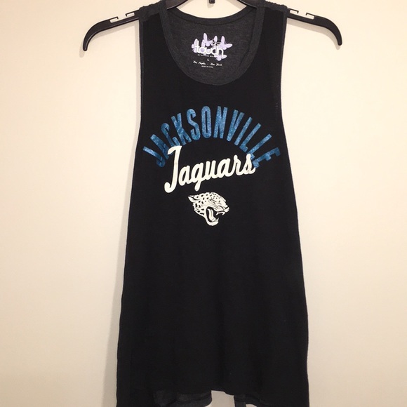 Touch by Alyssa Milano Tops - NFL Jacksonville Jaguars Racerback Tank Top NWOT L